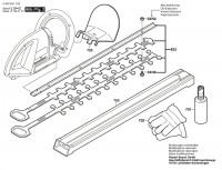 Bosch 0 600 841 103 Ahs 48 Hedge Trimmer 230 V / Eu Spare Parts